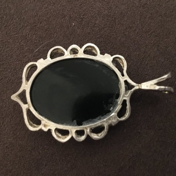 Cameo Pendant Antique Art Nouveau 3 Maidens Muses Goddesses Arts Sciences Litera - Picture 11 of 12